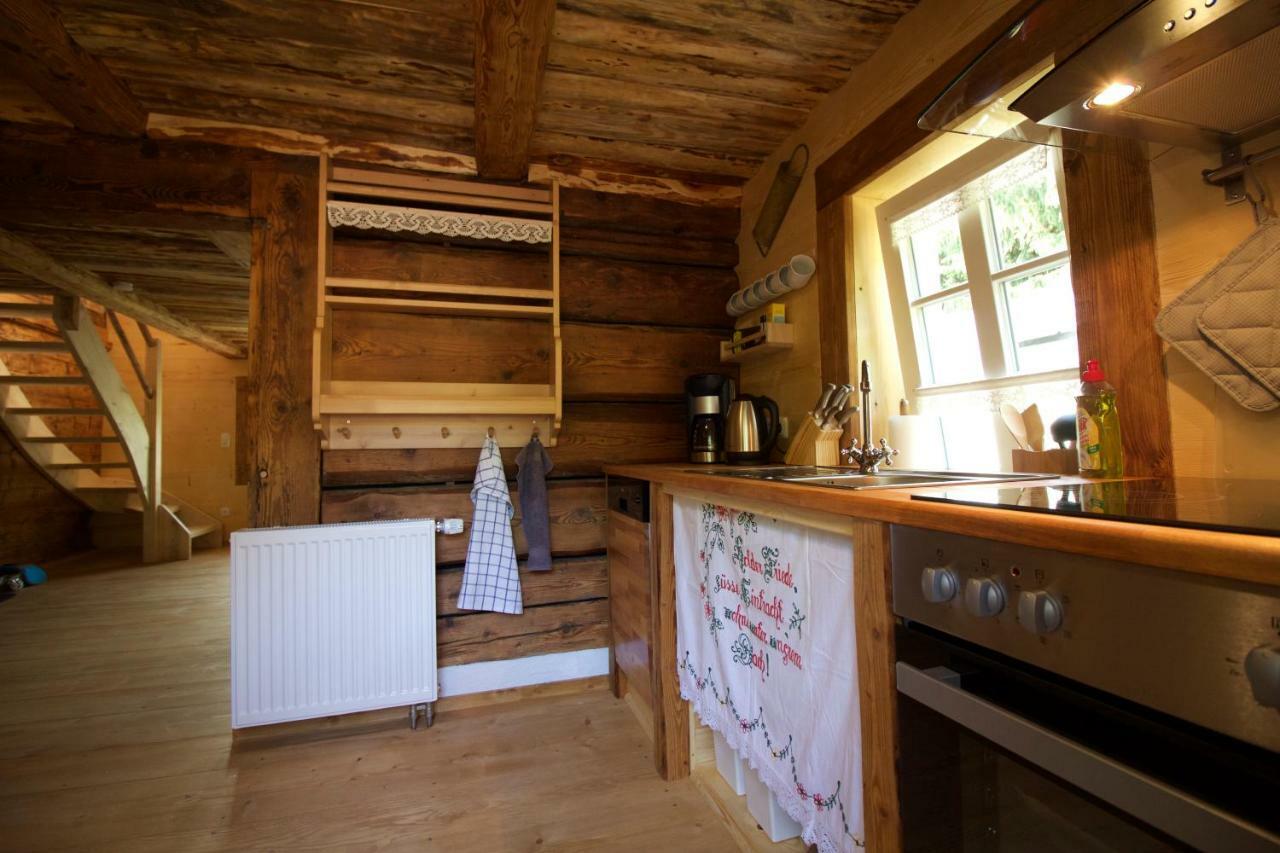 Ferienhaus Anno Dazumal, Wie Zu Opa'S Zeiten Klingenthal Exterior foto