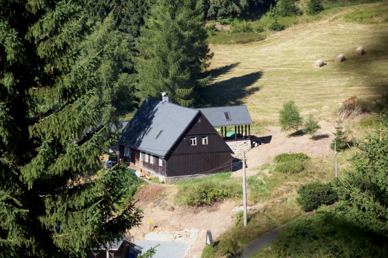 Ferienhaus Anno Dazumal, Wie Zu Opa'S Zeiten Klingenthal Exterior foto