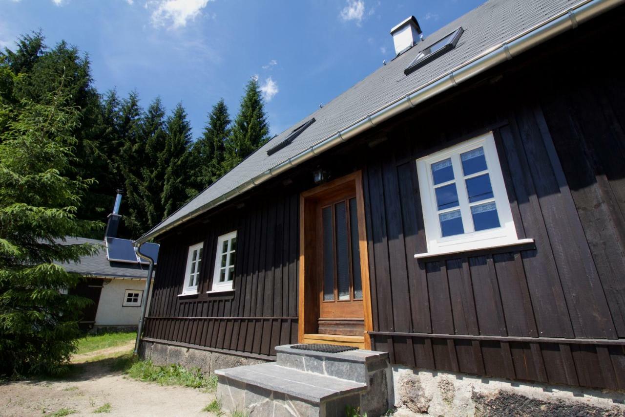 Ferienhaus Anno Dazumal, Wie Zu Opa'S Zeiten Klingenthal Exterior foto