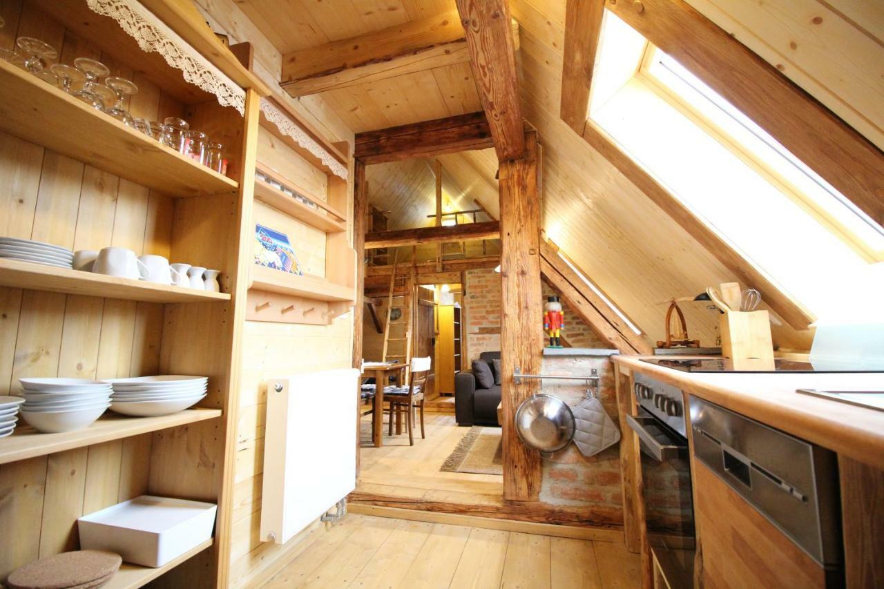 Ferienhaus Anno Dazumal, Wie Zu Opa'S Zeiten Klingenthal Exterior foto