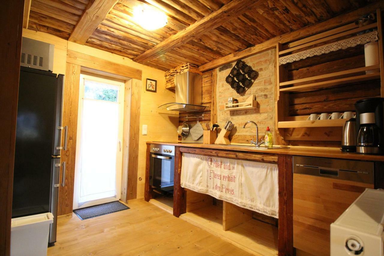 Ferienhaus Anno Dazumal, Wie Zu Opa'S Zeiten Klingenthal Exterior foto
