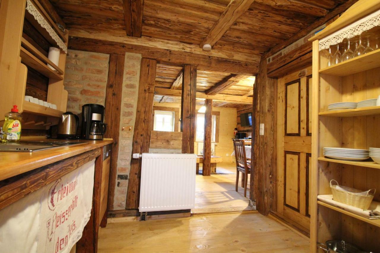 Ferienhaus Anno Dazumal, Wie Zu Opa'S Zeiten Klingenthal Exterior foto